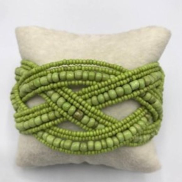 3 Beaded Wrap Bracelets - Picture 3 of 11